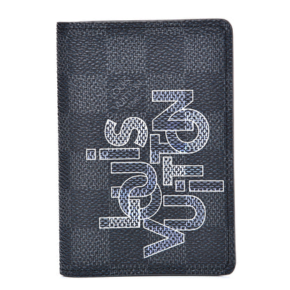 Louis Vuitton Damier Graphite Logo Pocket Organizer Grey 1 of 5