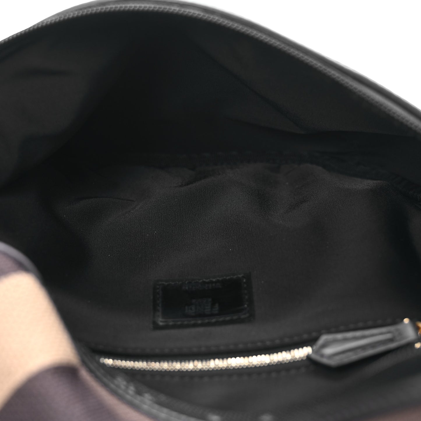 Vitello Century Maglia Pattern Mix Belt Bag Havana