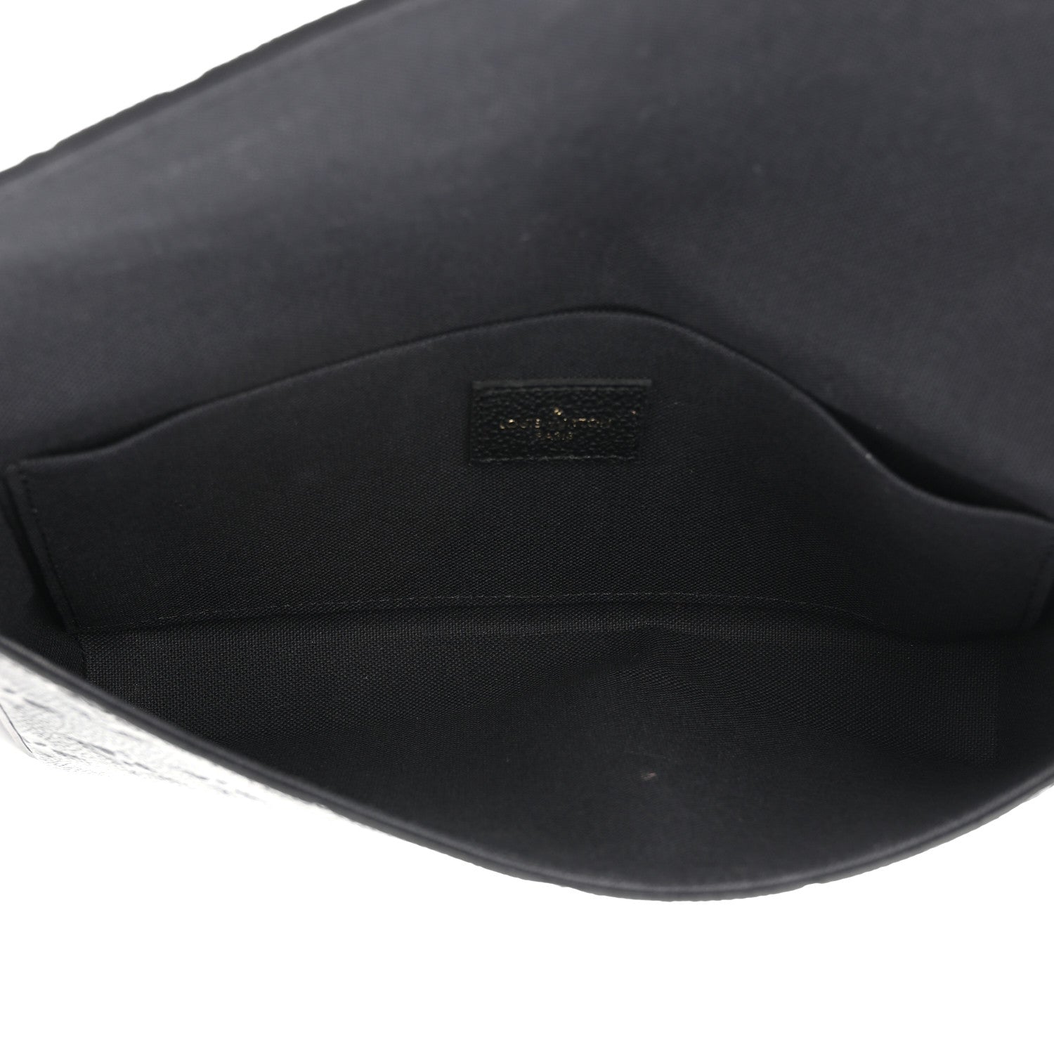 Louis Vuitton Empreinte Pochette Felicie Chain Wallet Black 6 of 9
