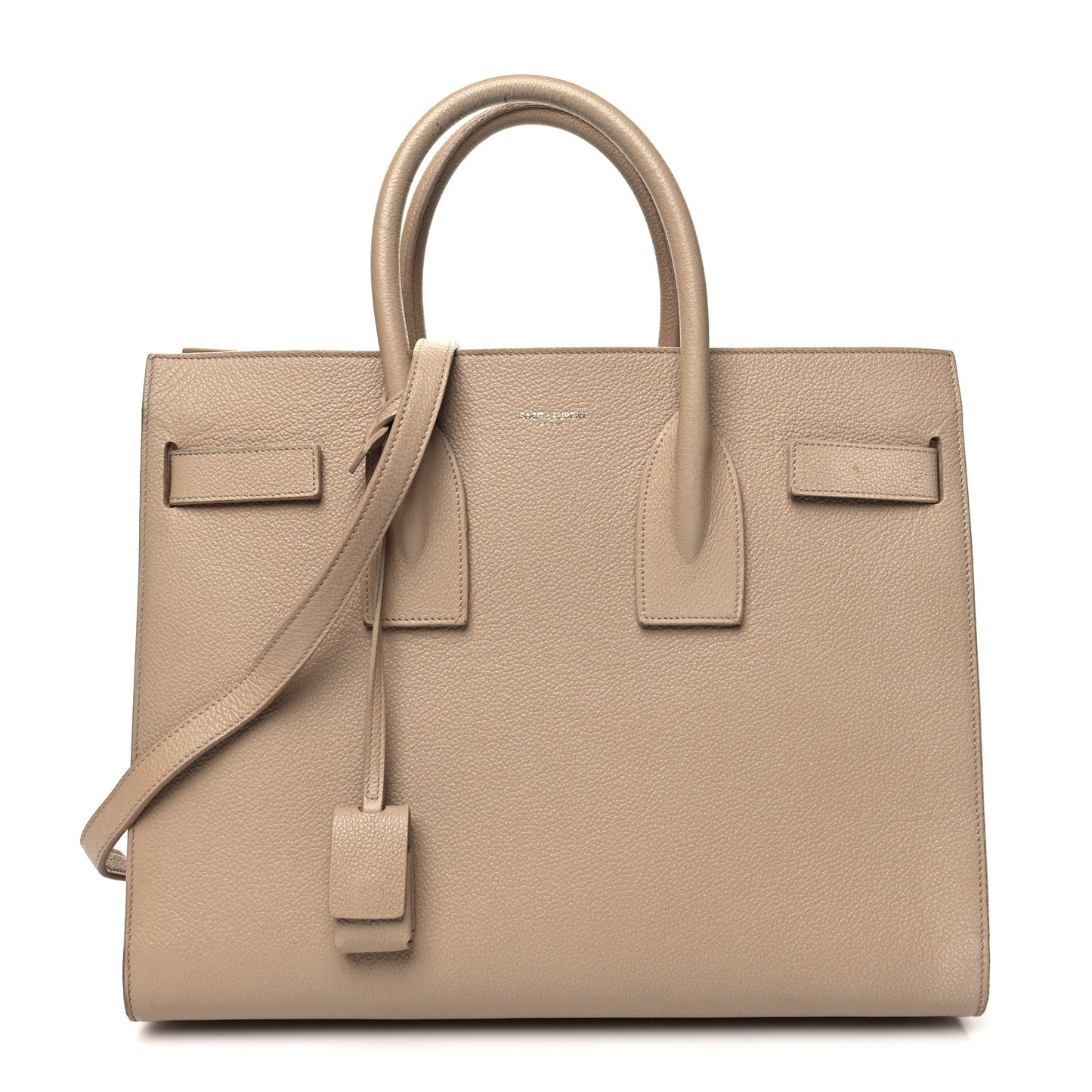 Grained Calfskin Small Sac De Jour Nude Powder