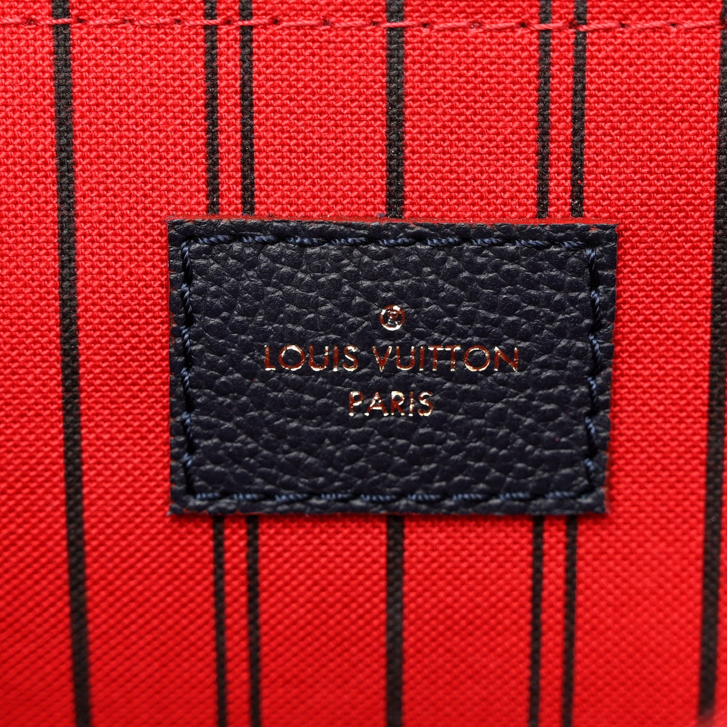 Louis Vuitton Empreinte Pochette Metis Marine Rouge 6 of 9