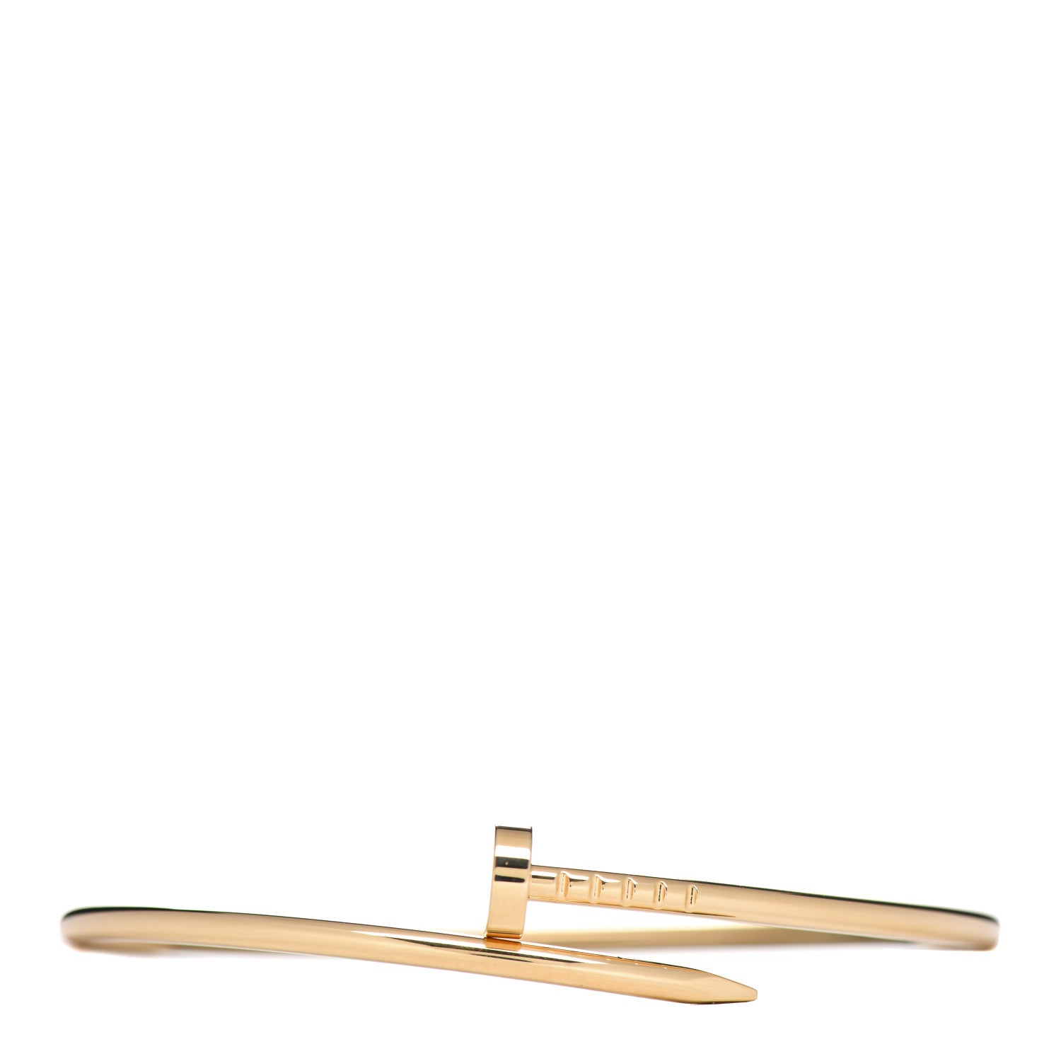 Cartier 18K Yellow Gold Small Juste Un Clou Bracelet 17 1 of 4