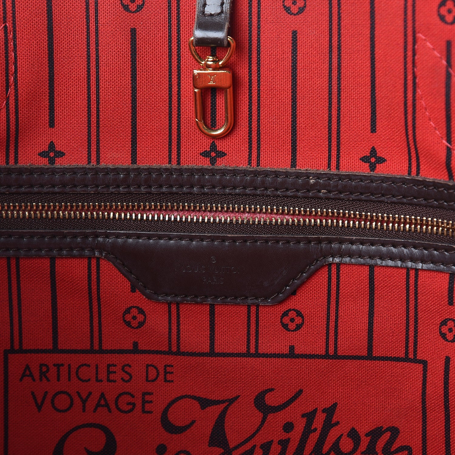 Louis Vuitton Damier Ebene Neverfull GM 5 of 8