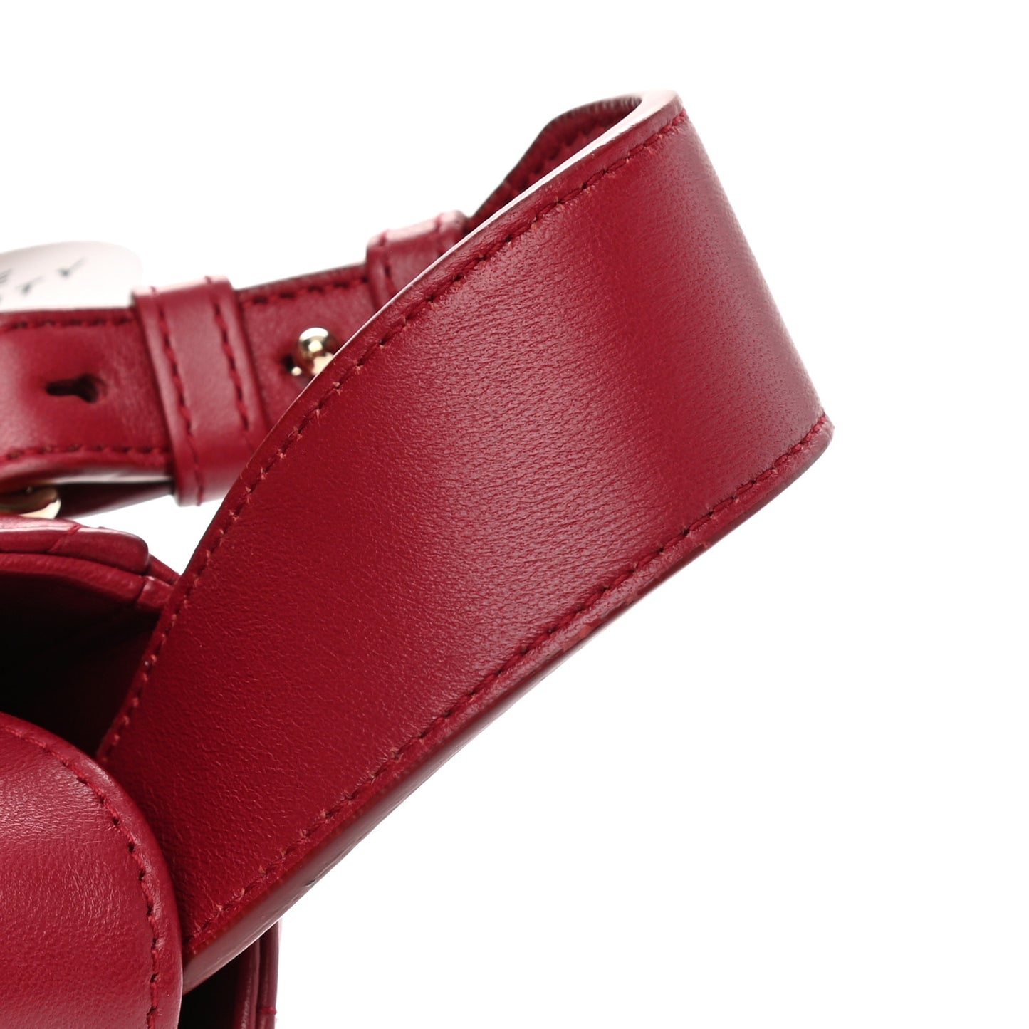 Lambskin Cannage Small Lucky Badges My Lady Dior Red
