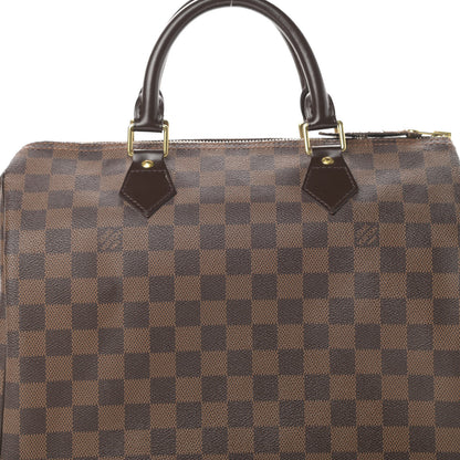 Louis Vuitton Damier Ebene Speedy 30 8 of 14