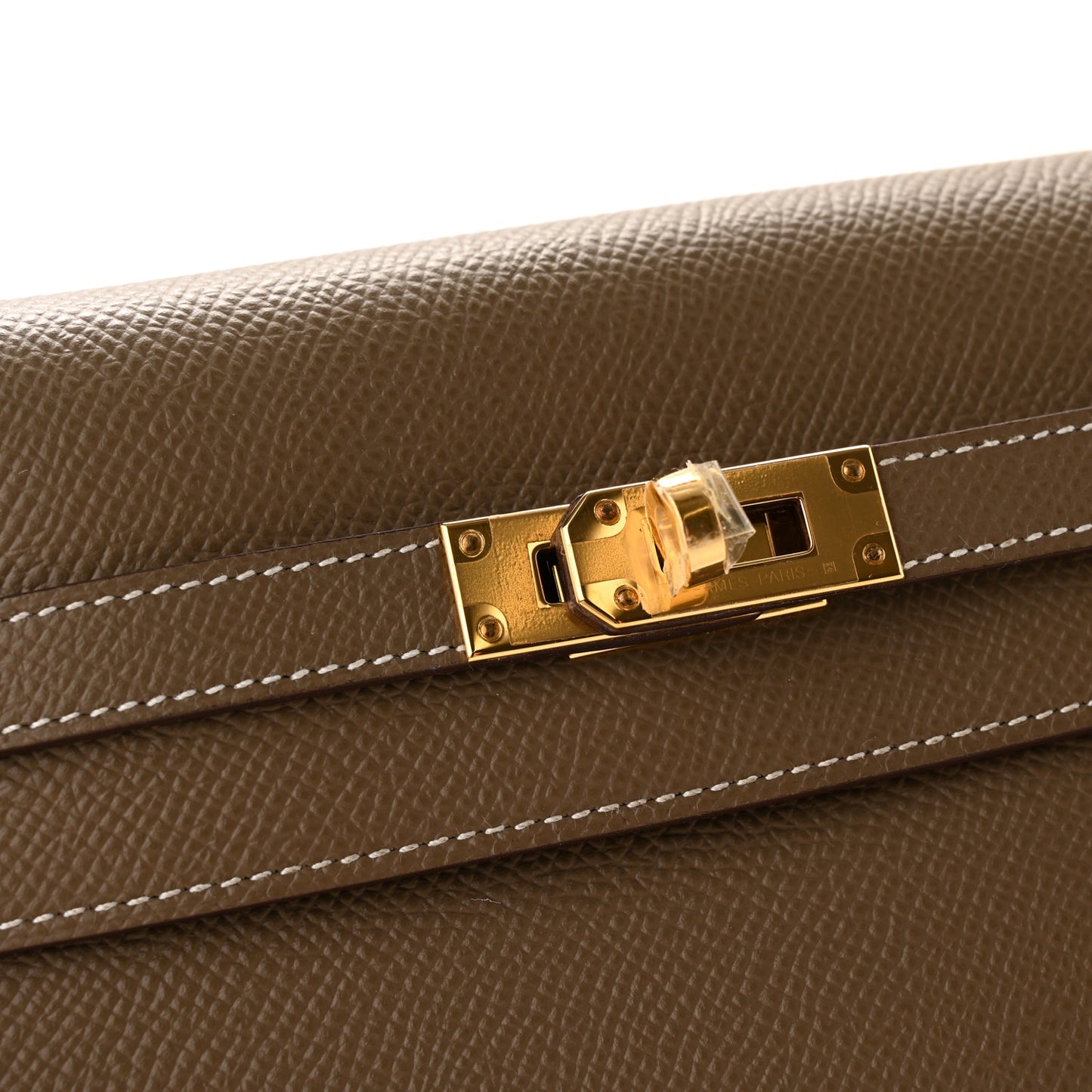 Epsom Kelly Longue Wallet Etoupe