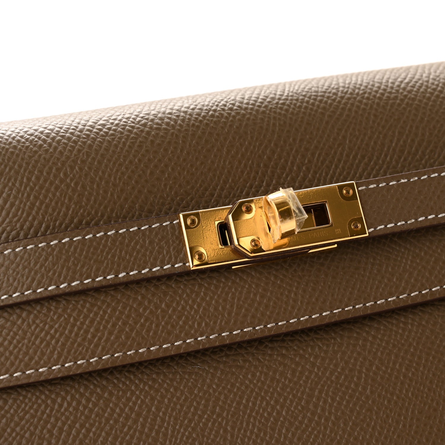 Hermes Epsom Kelly Longue Wallet Etoupe 7 of 8