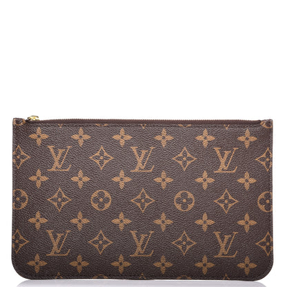 Louis Vuitton Monogram Neverfull MM GM Pochette 1 of 8
