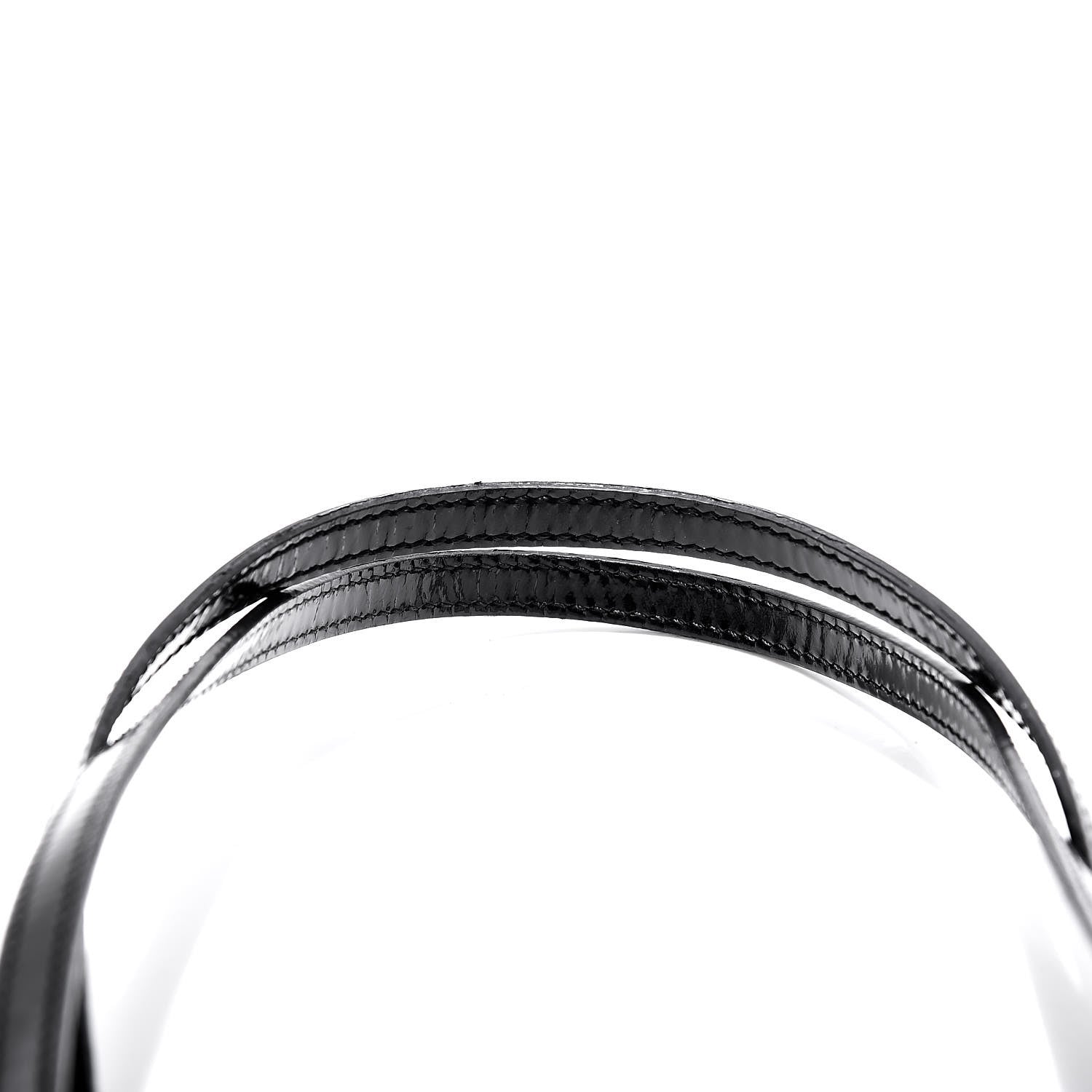 Fendi Zucca Spalmati Patent Zucchino Screen Print Medium Roll Tote Tobacco Multicolor Black 13 of 13