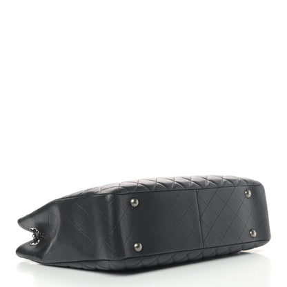 Chanel Caviar Quilted Flap Tote Black 3 of 6