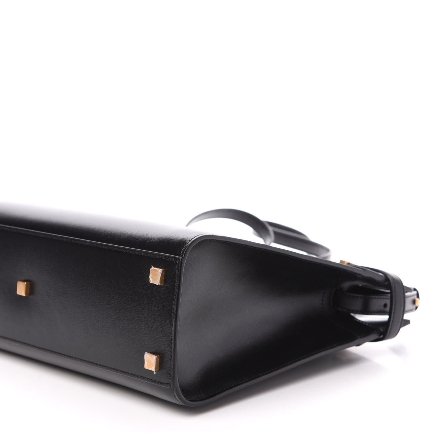 Saint Laurent Calfskin Small Manhattan Shopper Tote Black 10 of 12