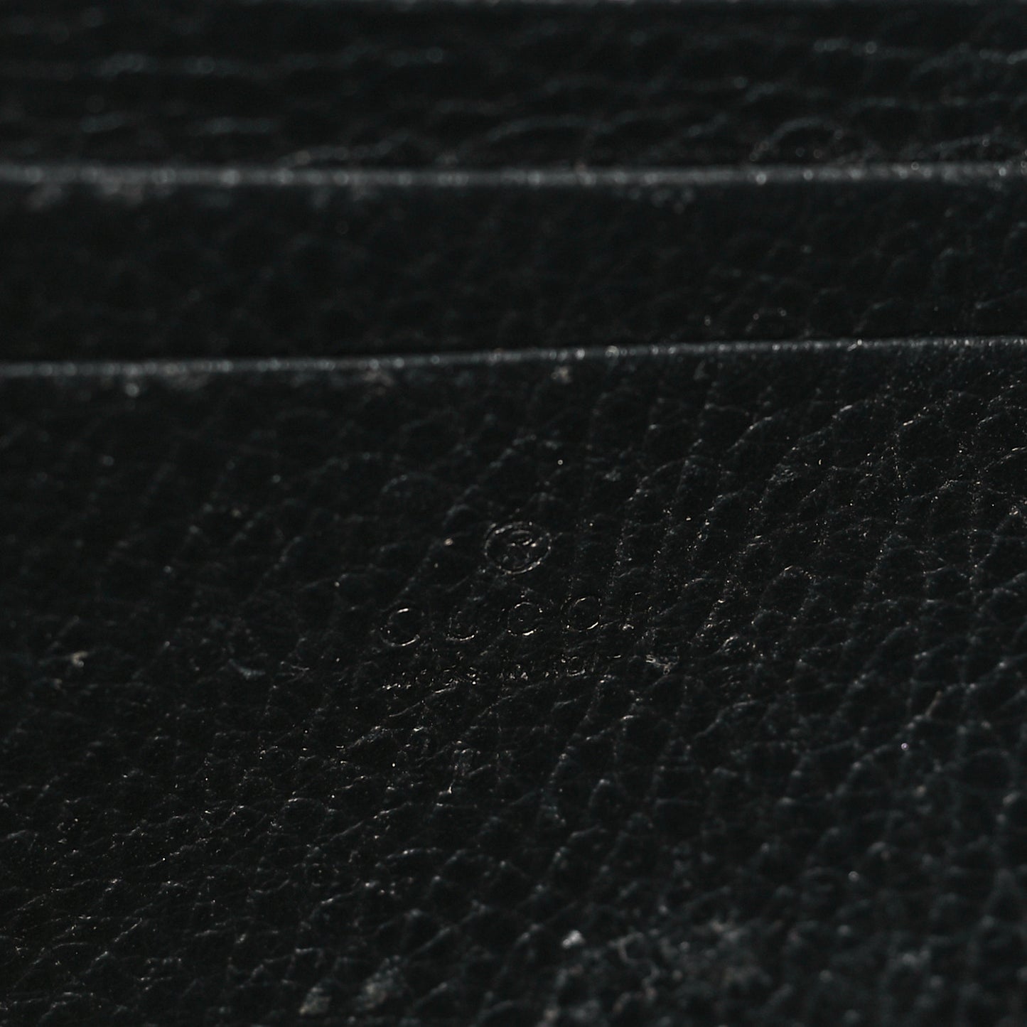 Calfskin Mini Dionysus Chain Wallet Black