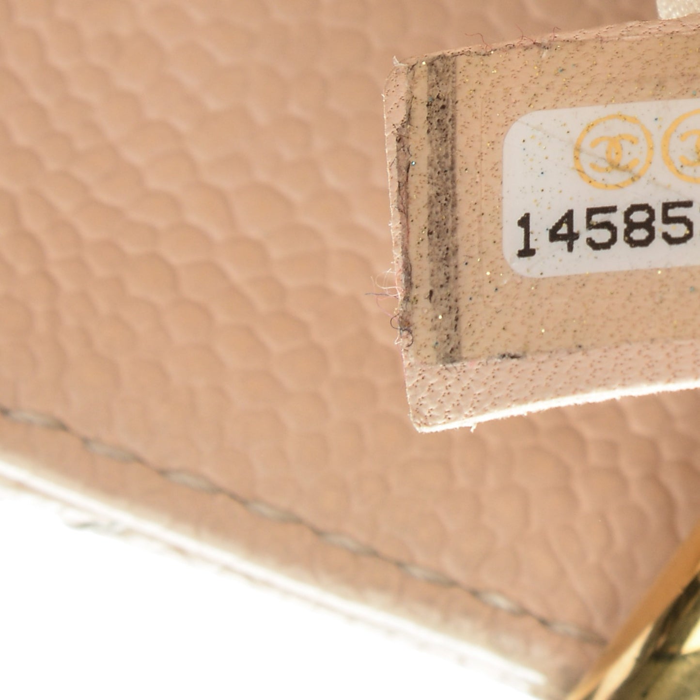Caviar Quilted Grand Shopping Tote GST Beige Clair