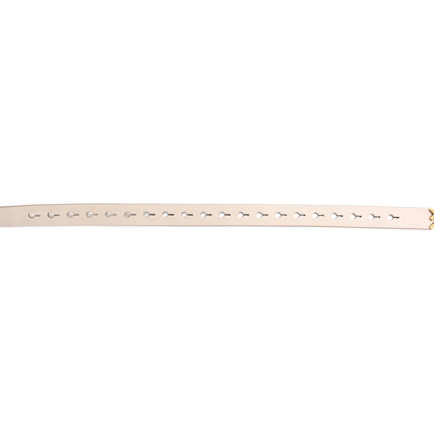 Cuoio Romano F logo Belt Tortora