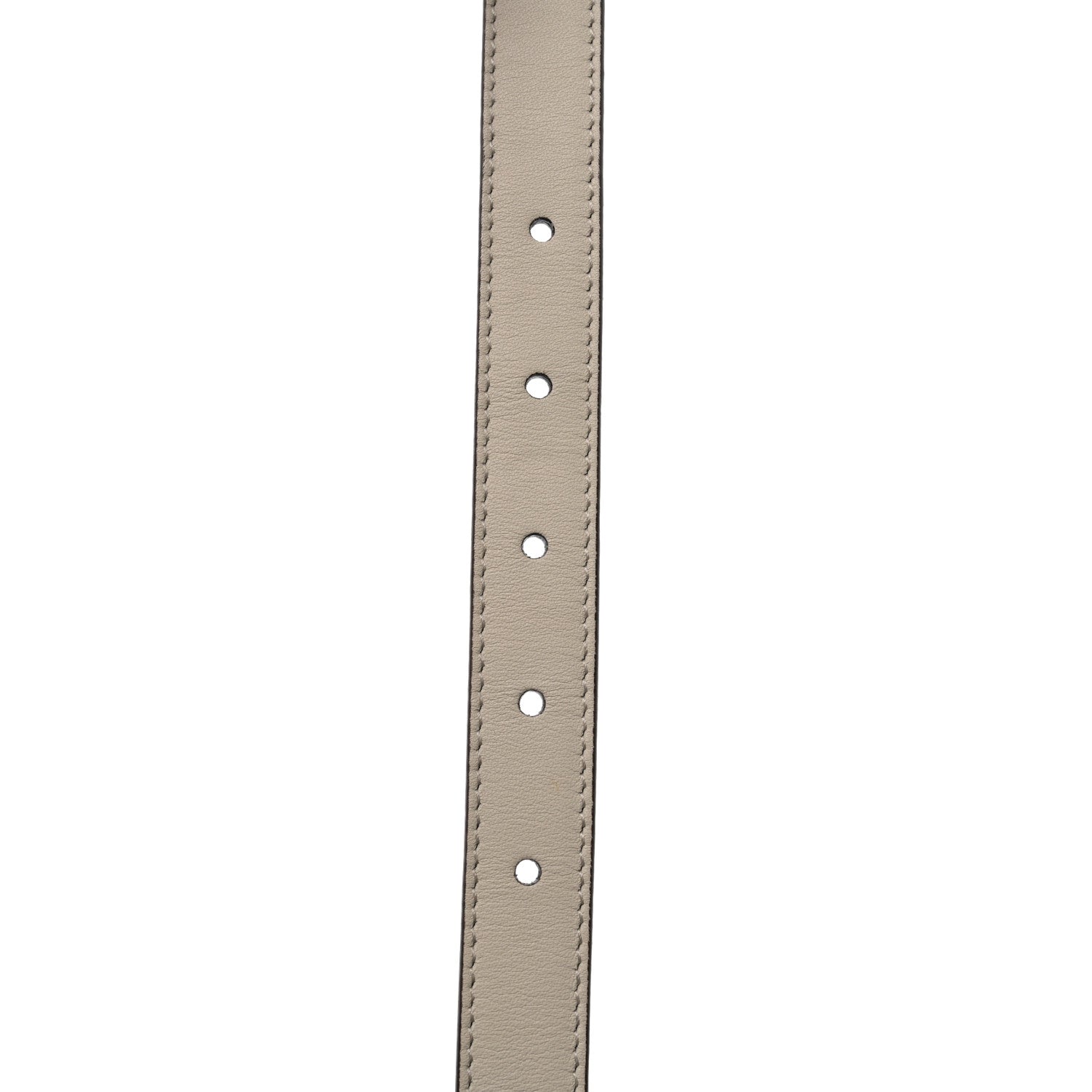 Gucci Calfskin Double G 20mm Belt 90 36 Mystic White 5 of 6