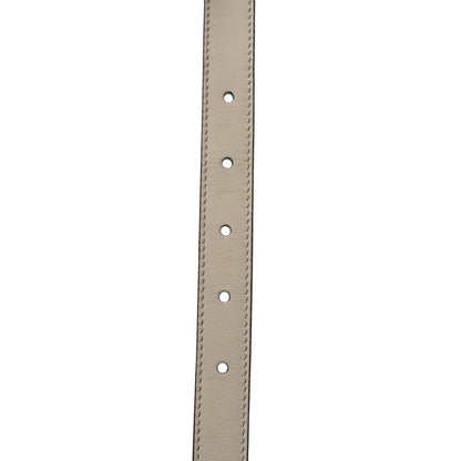 Gucci Calfskin Double G 20mm Belt 90 36 Mystic White 5 of 6