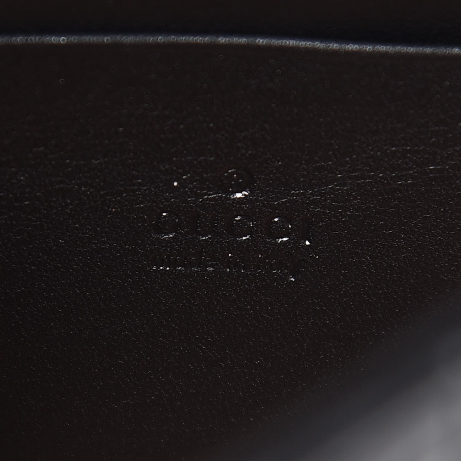 Gucci Calfskin Matelasse Mini Pearly GG Marmont Chain Wallet Black 6 of 12