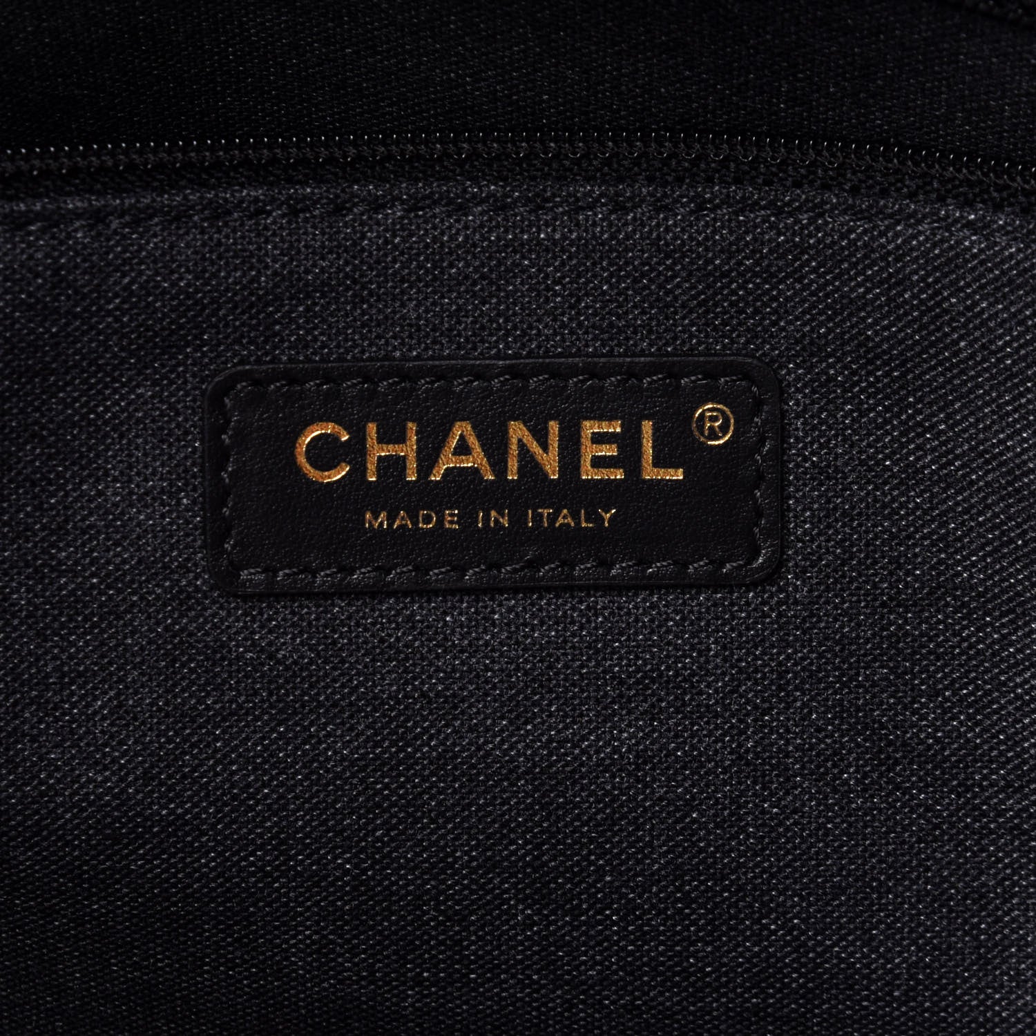 Chanel Calfskin Medium Deauville Tote Black 6 of 11