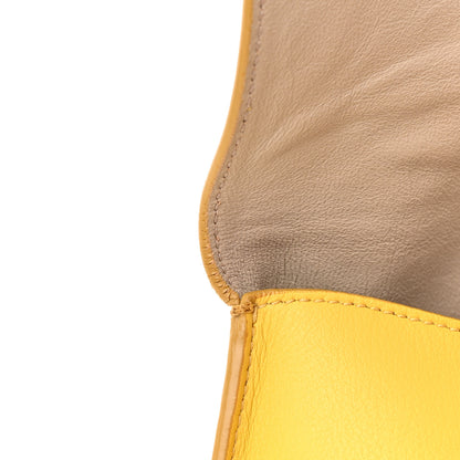 Salvatore Ferragamo Calfskin Medium Sookie Shoulder Bag Yellow 12 of 15