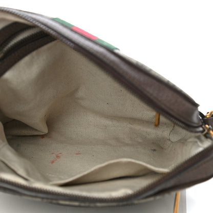 Gucci GG Supreme Monogram Web Small Ophidia Messenger Bag Brown 5 of 16