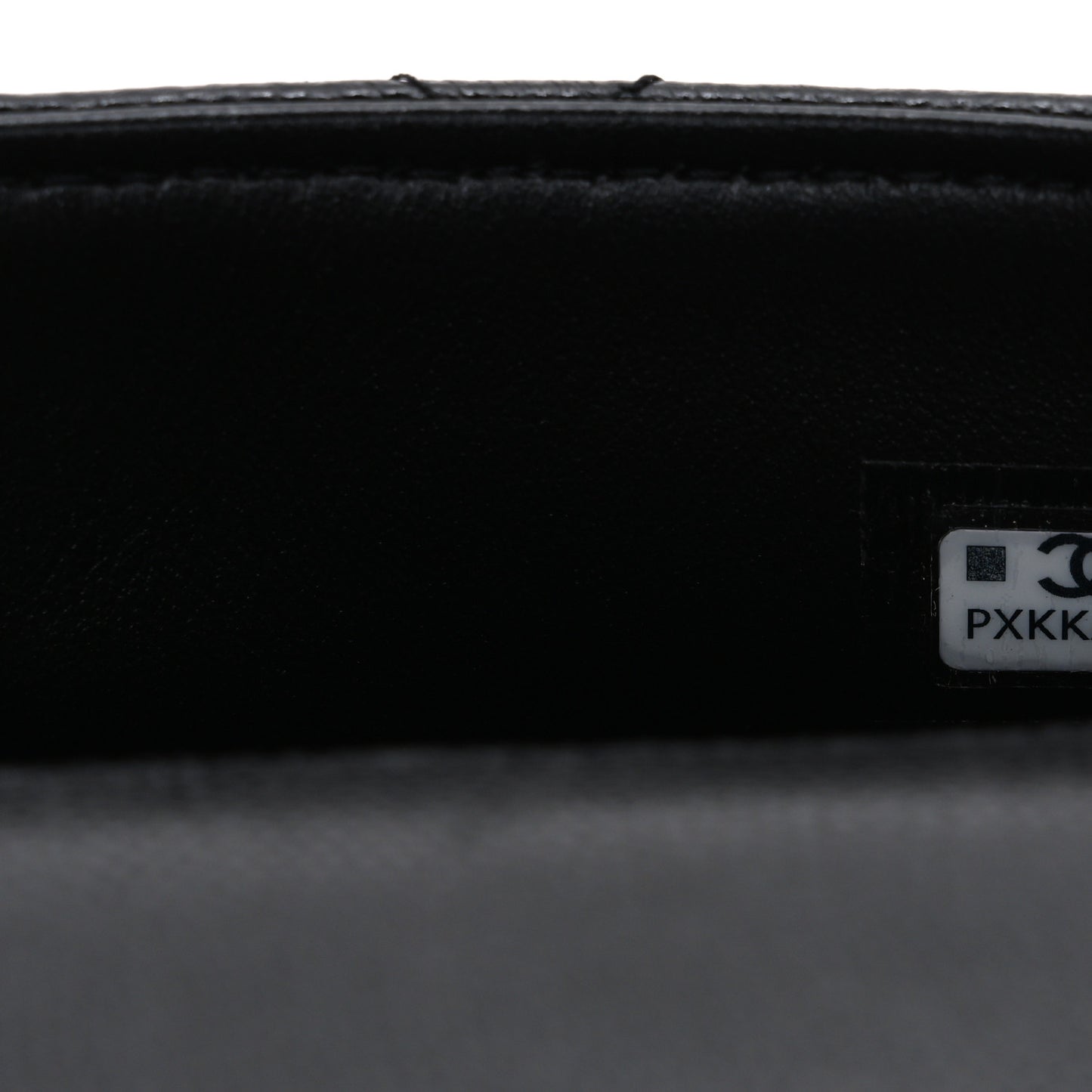 Caviar Quilted Coco Handle Clutch With Chain Black
