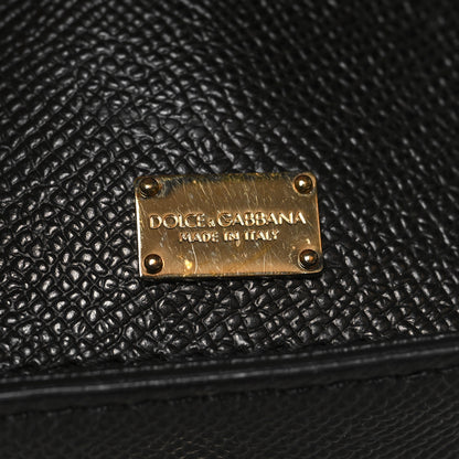 Dolce & Gabbana Dauphine Large Miss Sicily Satchel Black 7 of 12