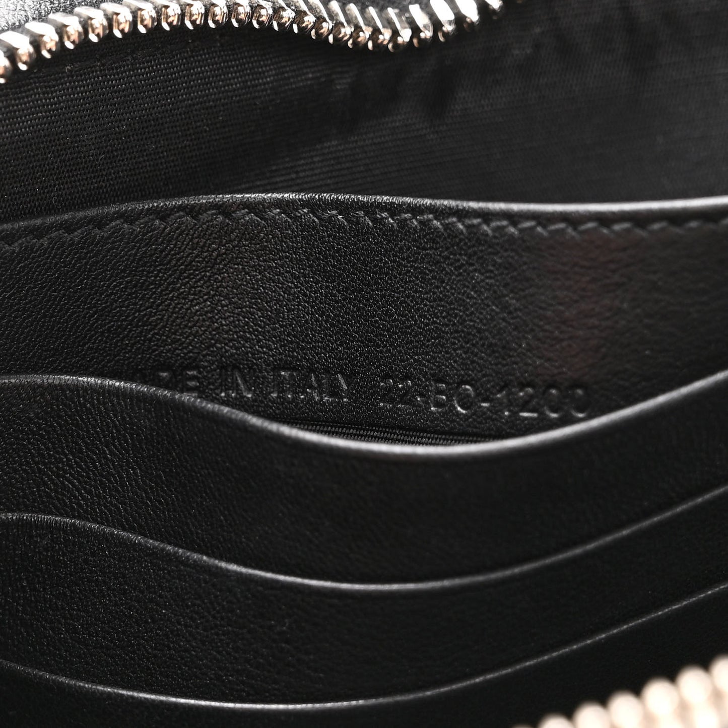 Calfskin Oblique Galaxy Perforated Messenger Black Multicolor