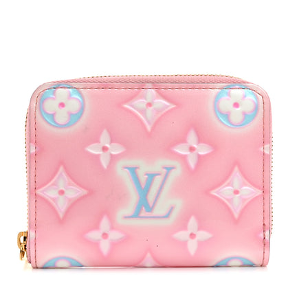 Louis Vuitton Vernis Valentine Zippy Coin Purse Light Pink Neon 1 of 6