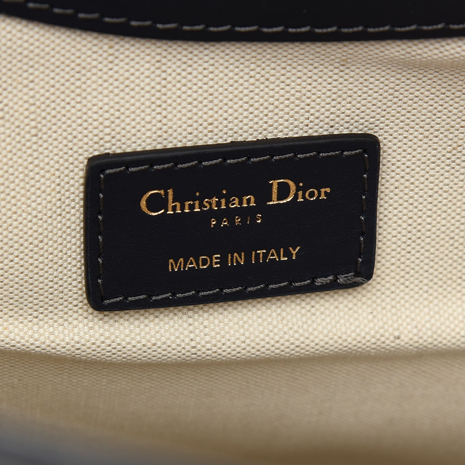 Christian Dior Oblique Fold Over Clutch Blue 6 of 8