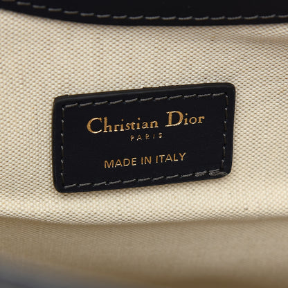 Christian Dior Oblique Fold Over Clutch Blue 6 of 8