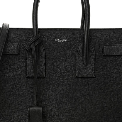 Saint Laurent Grain De Poudre Small Sac De Jour Black 8 of 16