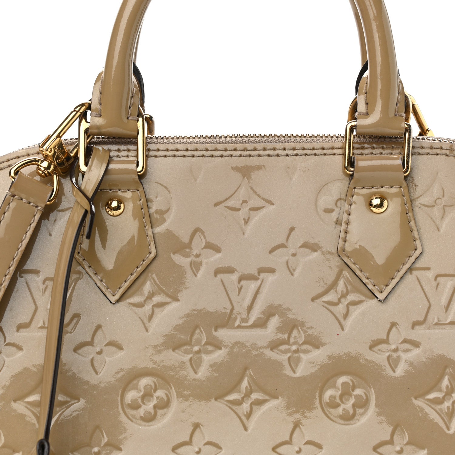Louis Vuitton Vernis Alma PM Dune 9 of 13