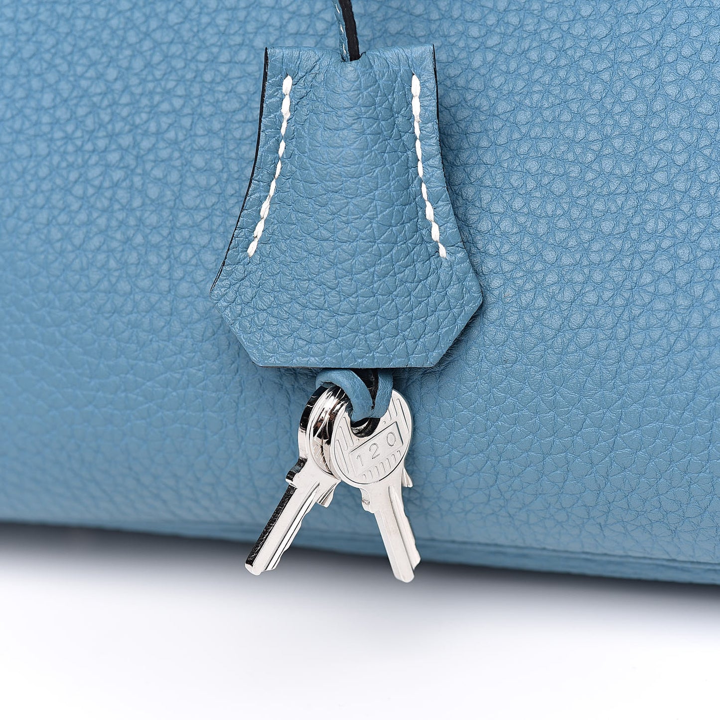 Togo Birkin 35 Blue Jean