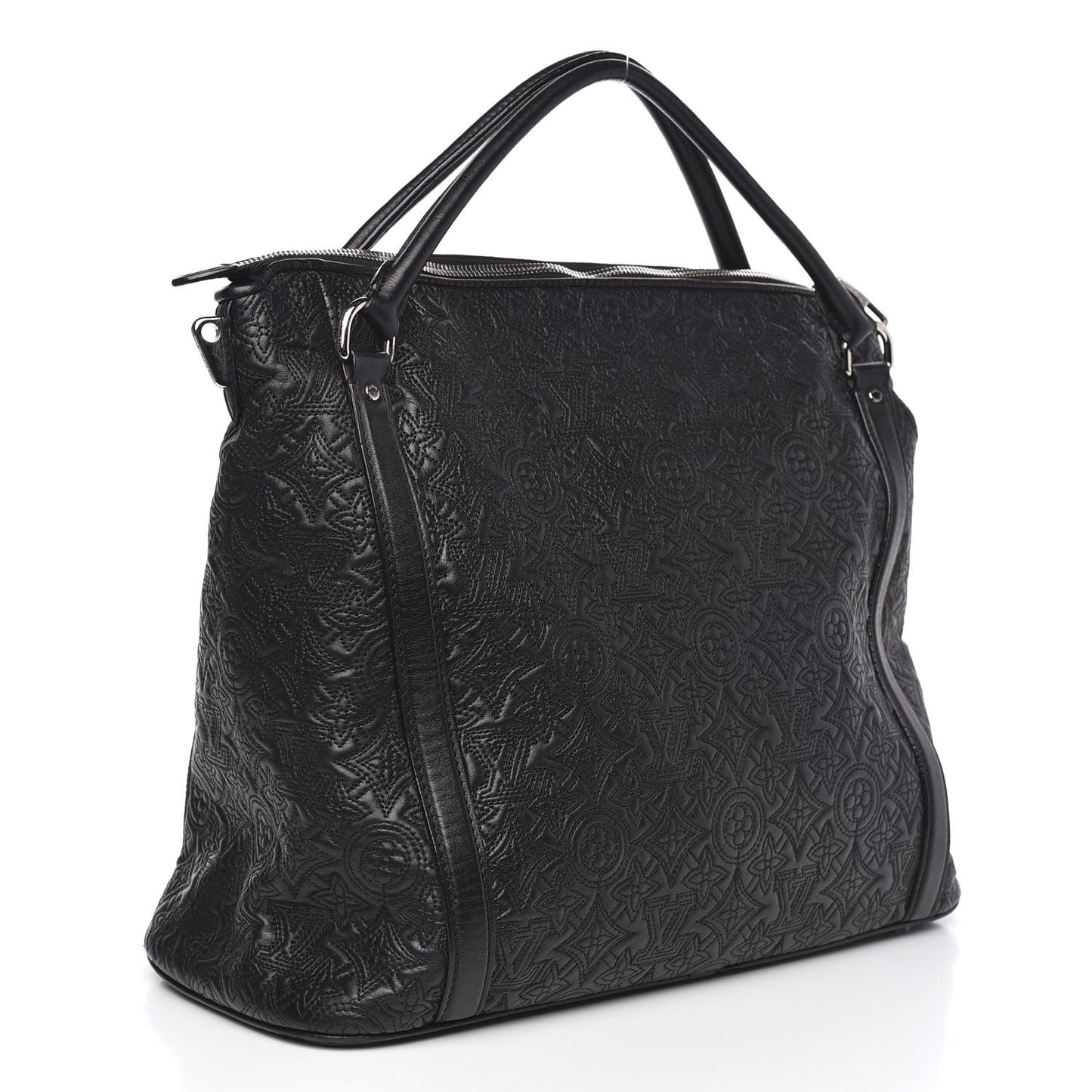 Monogram Lambskin Antheia Ixia MM Black