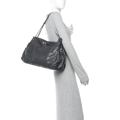 Chanel Lambskin Igloo Shoulder Bag Dark Grey 3 of 23
