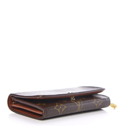 Louis Vuitton Monogram Porte-Monnaie Tresor Wallet 4 of 9