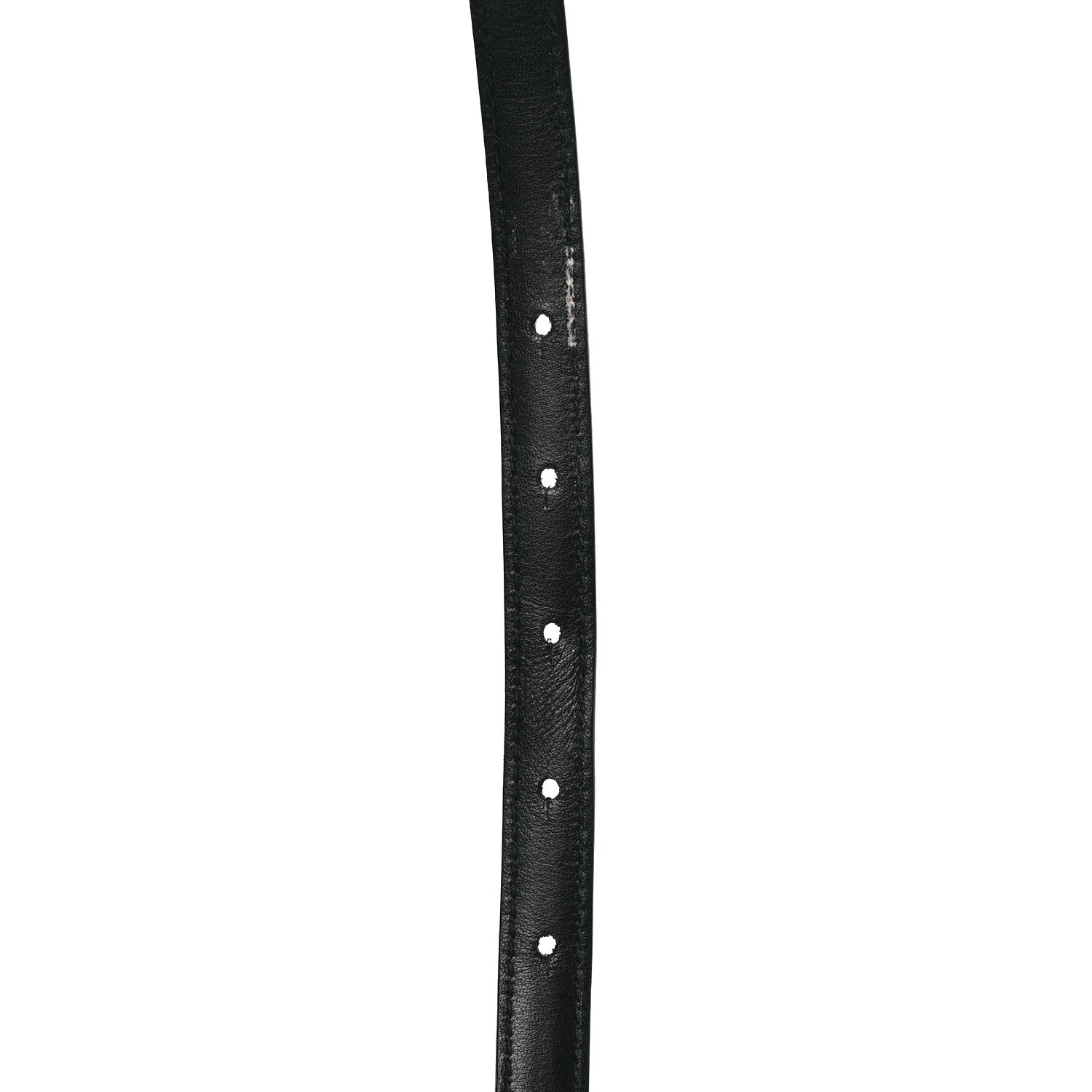 Gucci Moon Calfskin Nickel Interlocking G 20mm 90 36 Black 5 of 6