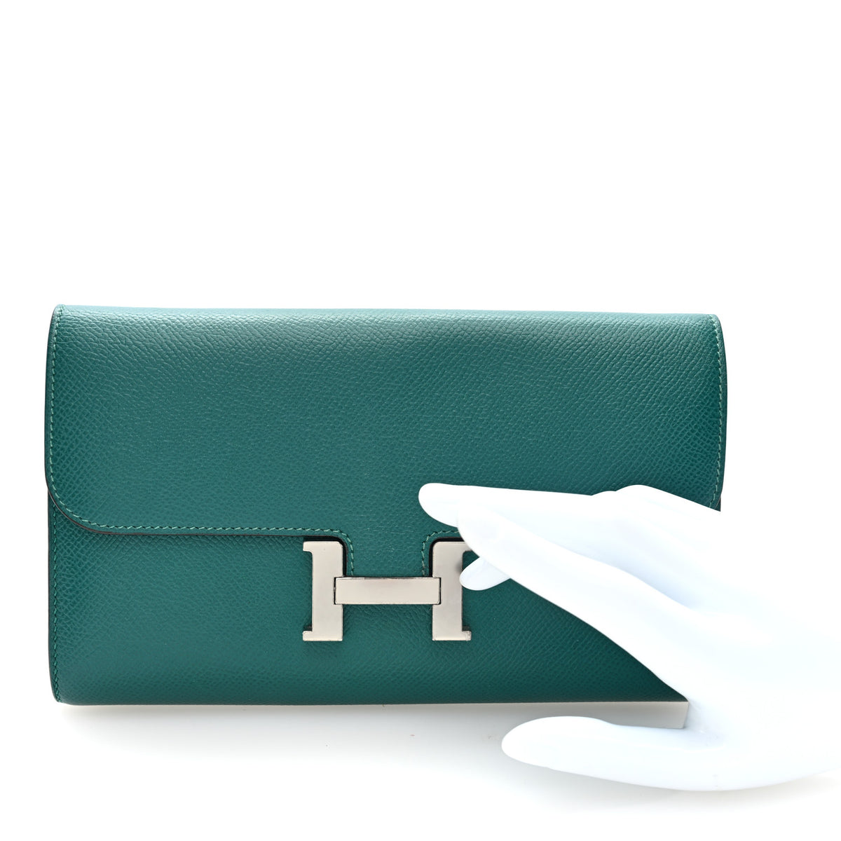 Epsom Constance Long Wallet Malachite