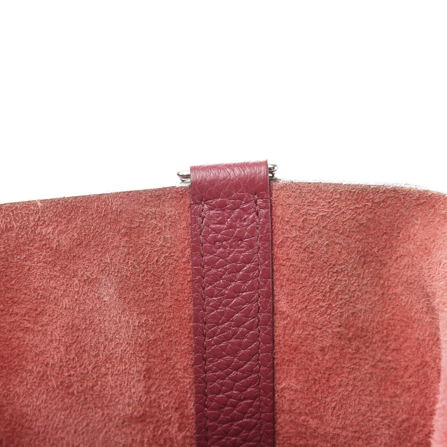 Taurillon Clemence Picotin Lock 26 GM Rubis