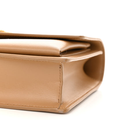 Saint Laurent Smooth Calfskin Medium Monogram Sunset Satchel Beige 10 of 10
