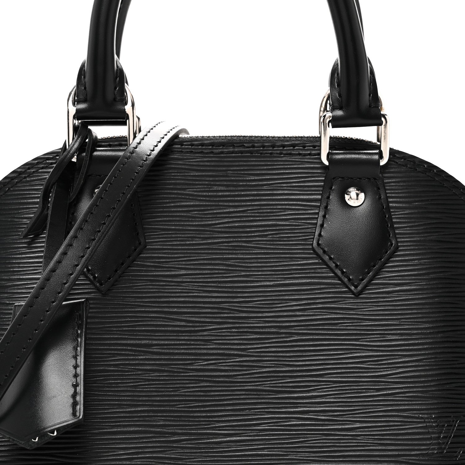 Louis Vuitton Epi Alma BB Black 7 of 10