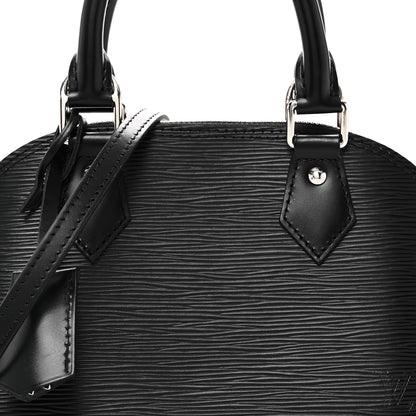 Louis Vuitton Epi Alma BB Black 7 of 10