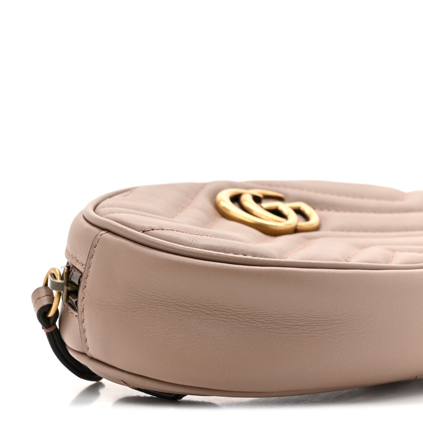Calfskin Matelasse GG Marmont Belt Bag 75 30 Porcelain Rose