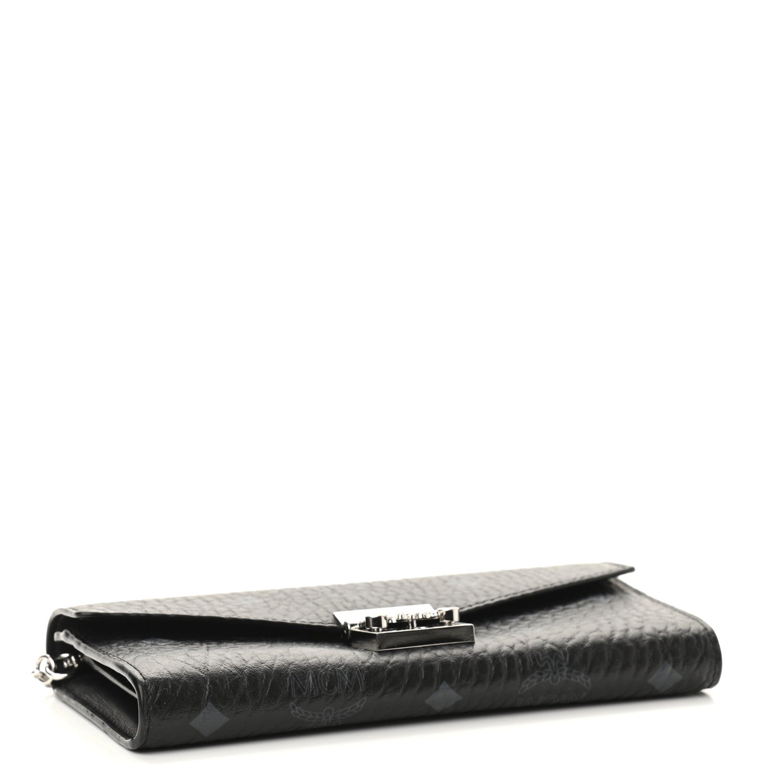 MCM Visetos Large Patricia Wallet On Chain Black 4 of 9