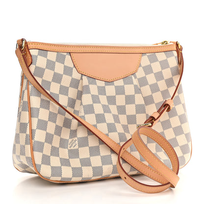 Louis Vuitton Damier Azur Siracusa PM 3 of 11