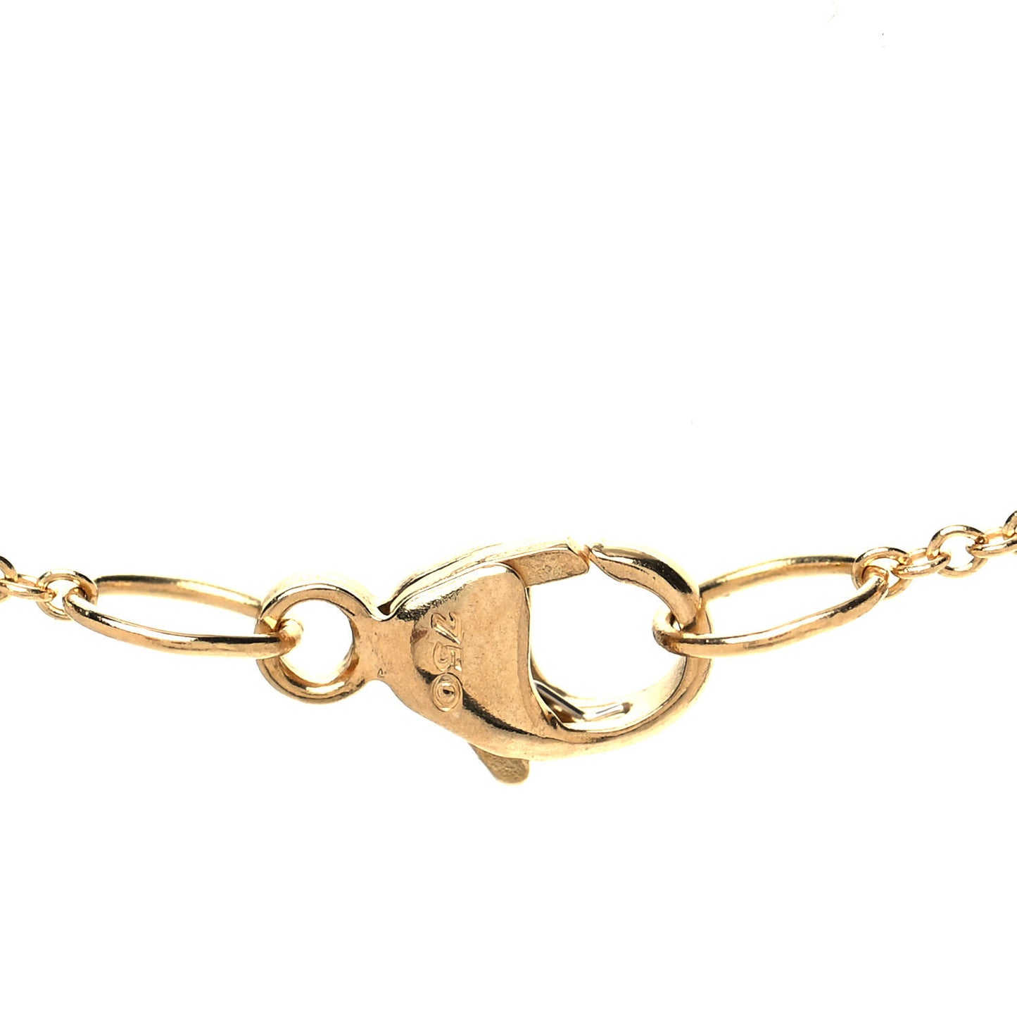 18K Yellow Gold Diamond Yellow Sapphire Cable Collectibles Moon and Stars Pendant Necklace