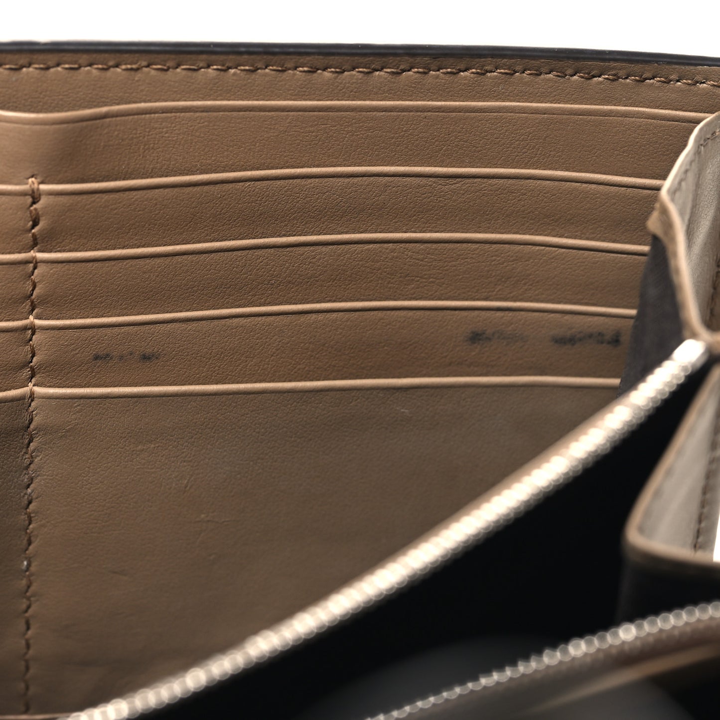 GG Supreme Monogram Mini Dionysus Chain Wallet Beige Taupe