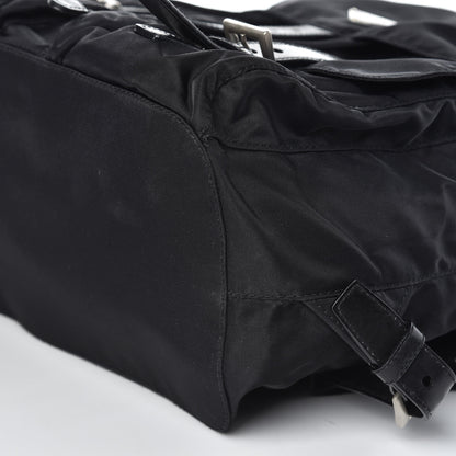 Prada Nylon Vela Medium Backpack Black 9 of 9