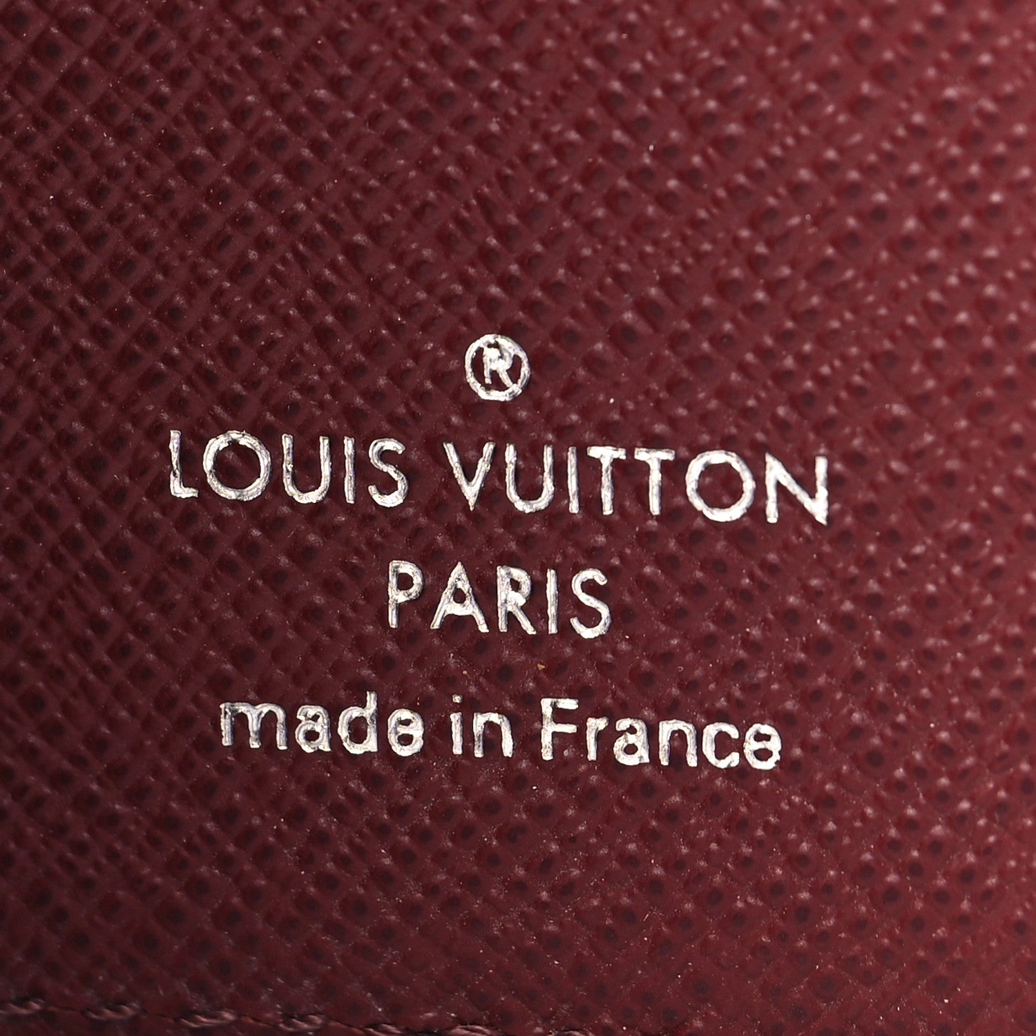 Louis Vuitton Epi Monogram Pocket Organizer Bordeaux 6 of 6