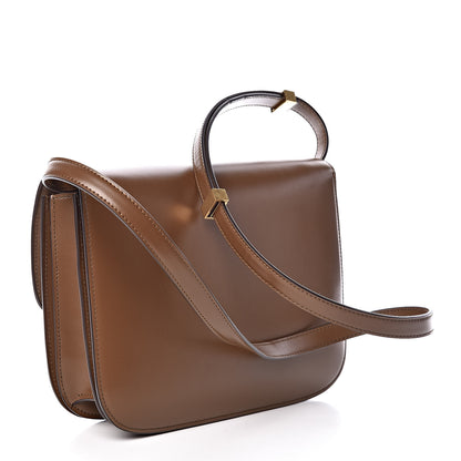 Celine Box Calfskin Medium Classic Box Flap Bag Camel 3 of 9